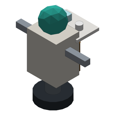 Halcyon Barista, seen from above and to one side
