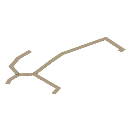 The Continuum — Commons Walkways, From above and to the south-east.