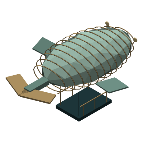 The Continuum — Lantern Whale, From above and to the south-east.