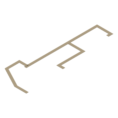 The Continuum — West Paths, seen from above and to one side