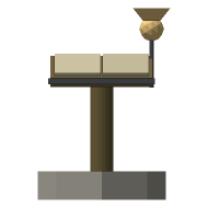 Lantern Reach — The Keeper's Desk, Looking north. East is to the right.