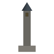 Lantern Reach — Waymarker, Looking east. South is to the right.