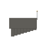Lantern Reach — The Basin Steps, Looking north. East is to the right.