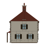 Coldharbour — The Halfway Bell, Looking east. South is to the right.