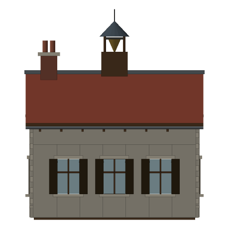 Coldharbour — The Schoolroom, Looking north. East is to the right.