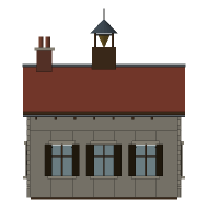Coldharbour — The Schoolroom, Looking north. East is to the right.