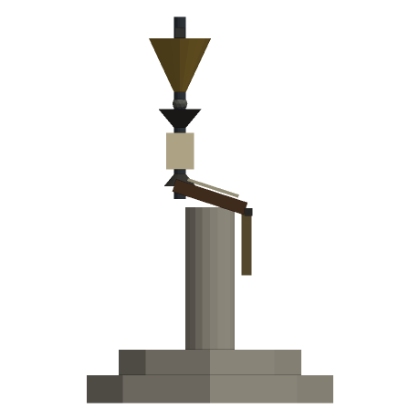 Coldharbour — The Crier's Post, Looking east. South is to the right.