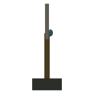 Familiar Things, Another Shore, Looking west. North is to the right.