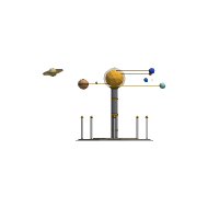 The Great Orrery, Looking east. South is to the right.