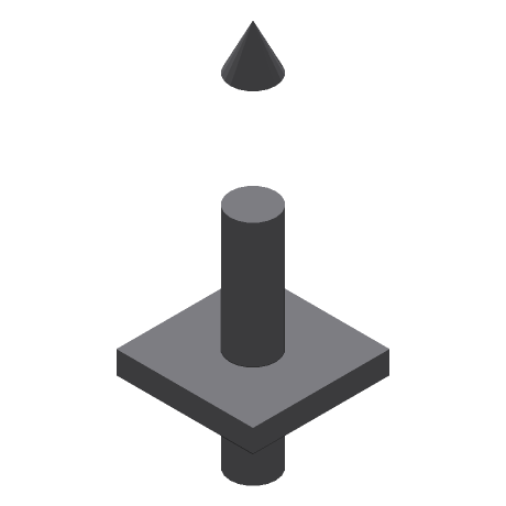 db-obelisk, From above and to the south-east.