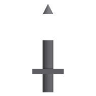 db-obelisk, Looking east. South is to the right.