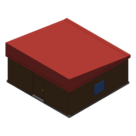 House-2, seen from above and to one side