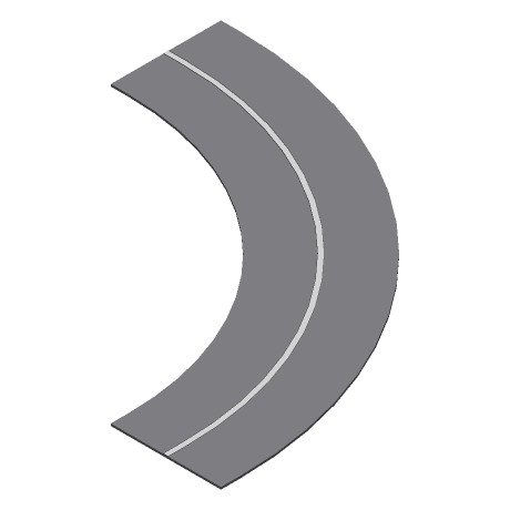 Bend-3, seen from above and to one side